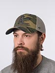 Бейсболка 47 BRAND арт. B-CBRAN04GWP-CMKH Los Angeles Angels MLB (камуфляж)